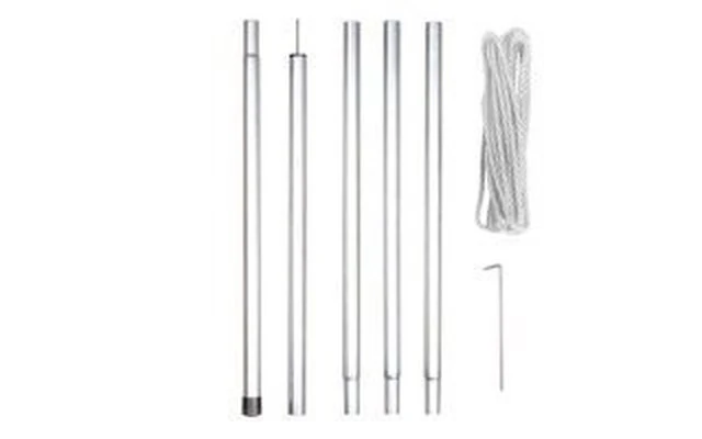 SOPORTE PARA VELA DE SOMBRA - 2.5m - CON CORDAJES - GSSK1