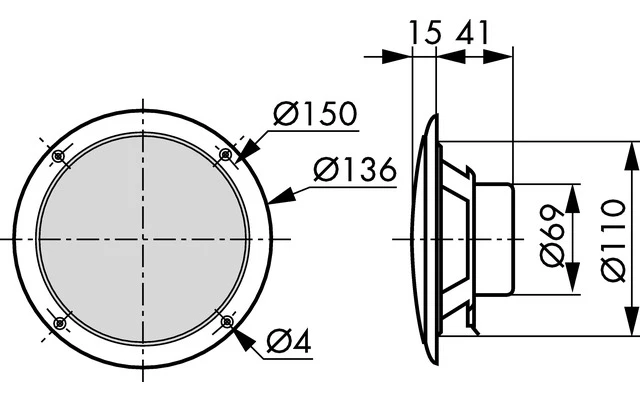 Altavoz full-range de 13 cm (5