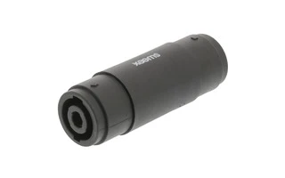 Adaptador de Mono-Audio Altavoces 4-pin Macho - Altavoces 4-pin Macho Negro - Sweex SWOP16910B