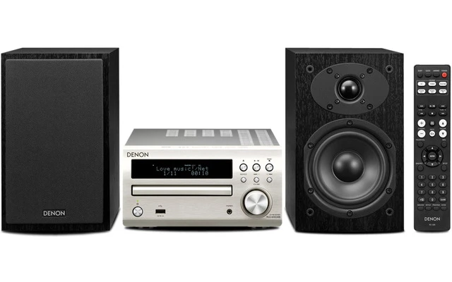 Denon DM 40 Plata/Negro