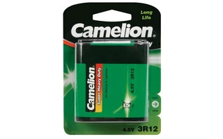 ZINC-CARBÓN PLANA 4.5V-2700mAh (1 unidad/blíster)