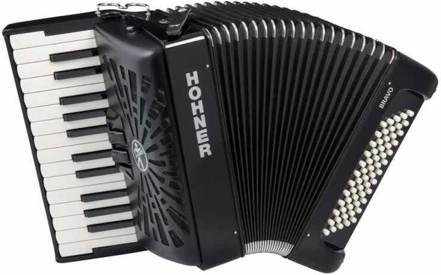 Hohner BRAVO II 60 Negro A16962 SilentKey