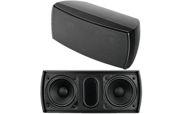 OMNITRONIC OD-22T Altavoz de pared 100V negro