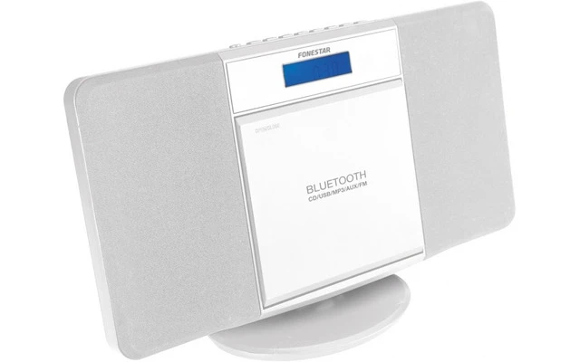 Fonestar Flat B - Microcadena HiFi en color blanco