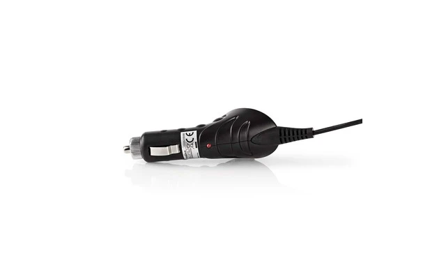 Cargador para Coche - 1,0 A - Cable fijo - Micro USB - Negro - Nedis CCHAU100ABK