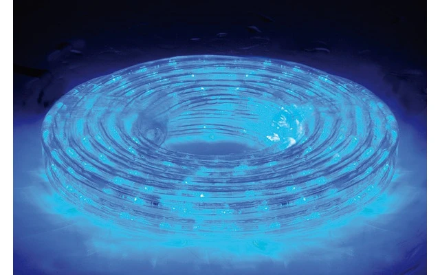 Juego de manguera de LED con controlador - Azul - 10m