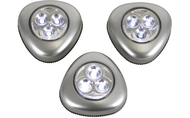 3 Lámparas LED - Autoadhesivas