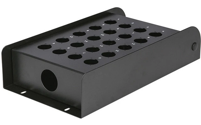 Caja de escenario vacía de 20 orificios
