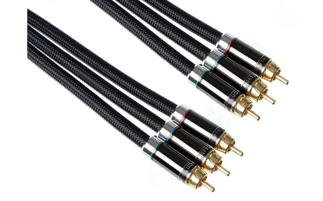 Conector RCA vídeo RGB macho a conector RCA vídeo RGB macho - 1.5 metros