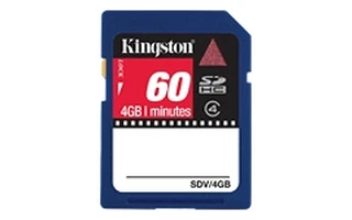 Kingston Video - Tarjeta de memoria flash - 4 GB - Class 4 - SDH