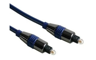 Cable óptico - TosLink a TosLink, OD=5mm, longitud 1m