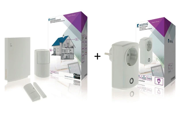 Paquete promocional de seguridad doméstica inteligente Smart Home Security