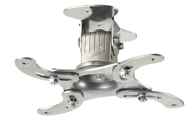Soporte de techo para proyector 10 kg / 22 libras de color plata