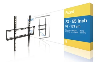 Soporte de Pared Fijo para TV de 23 - 55", 30 kg - Valueline VLMFM