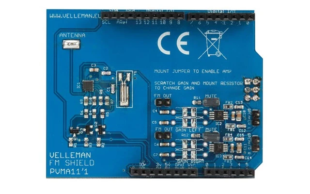 FM RADIO SHIELD PARA ARDUINO