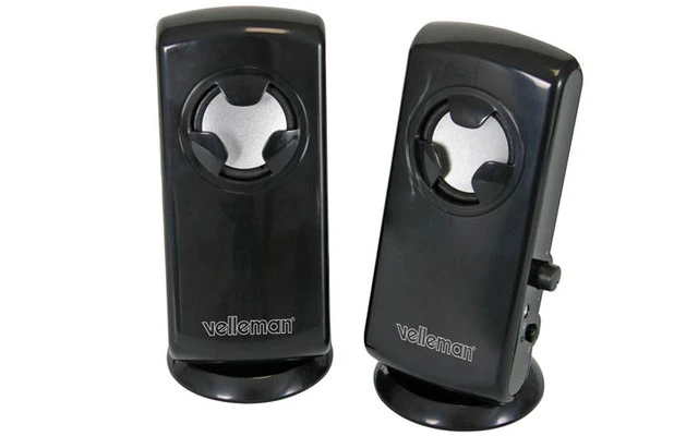 Altavoces Multimedia Estereo 2.0 Elegantes - USB