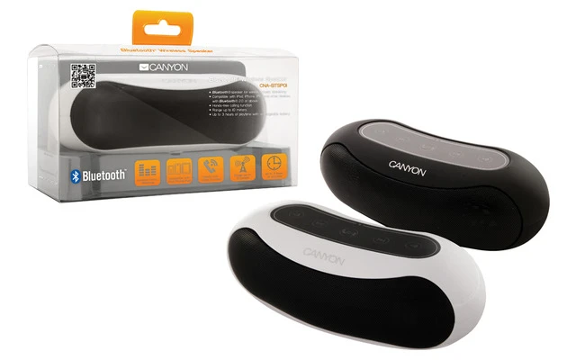 Canyon BTSP01B - Altavoz sin cables negro