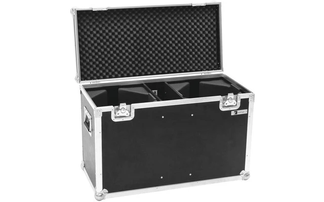 Roadinger Flightcase 2x LED THA-100F/THA-120PC