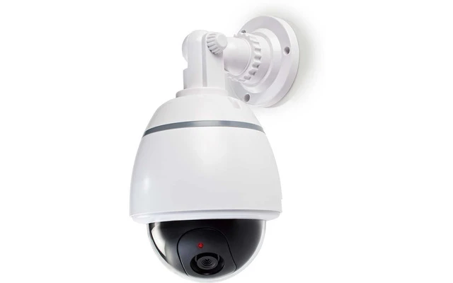 Cámara de Seguridad Simulada - Domo - IP44 - Blanco - Nedis DUMCD50WT