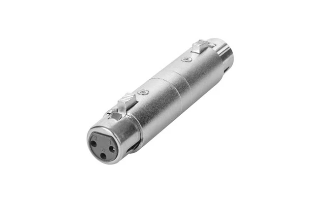 Conector XLR de 3 polos - hembra a hembra