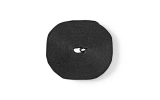 Rollo de Velcro para Cables - 9100 x 16 mm - Negro - Nedis ERGOVELC91BK