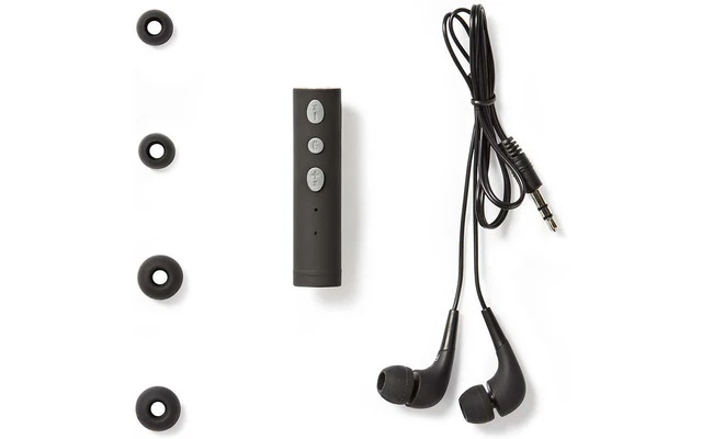 Adaptador de Auriculares - Bluetooth - Micrófono Integrado - Hasta 5 Horas de Reproducción