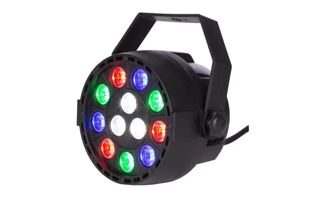 HQ Power Compact 121 - Mini LED PAR 9 LEDs RGBW x 1W