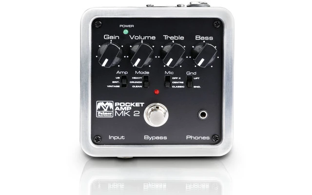 Palmer MI Pocket AMP MK 2 - Preamplificador de guitarra portátil