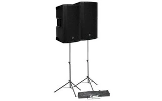 2x Mackie Thump15A + Pareja de tripodes con bolsa