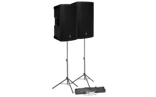 2x Mackie Thump15A + Pareja de tripodes con bolsa