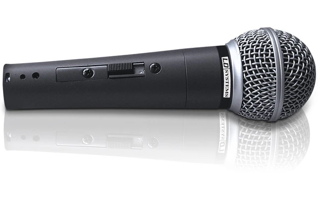 LD Systems D 1006 - Micrófono dinámico vocal con Interruptor