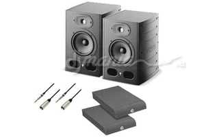 2x Focal Alpha 50 + Cable XLR 3 Metros + ISO Pad 5"