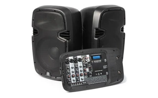 Skytec PSS-300 Sistema PA portable 10" USB/MP3/SD