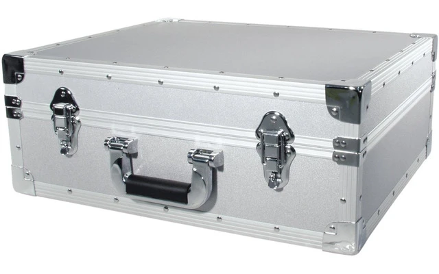 Roadinger FlightCase giradiscos - brazo S - Plata