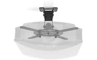 Soporte de Techo para Proyector - Capacidad de Giro de 360° - Hasta 10 kg - 130 mm de Distancia 