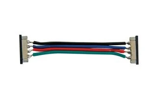 CABLE DE 4 CONDUCTORES PARA LA SERIE CHL RGB - 2 CONECTORES - 5c