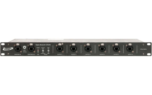 Elation Splitter Opto Branch 6 RJ45