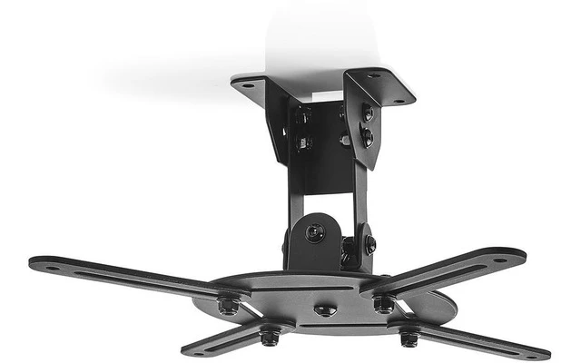 Soporte de Techo para Proyector - Capacidad de Giro de 360° - Hasta 10 kg - 130 mm de Distancia 