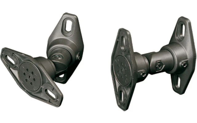 Pareja de soportes orientables de pared para altavoces - Fonestar SAL-604N
