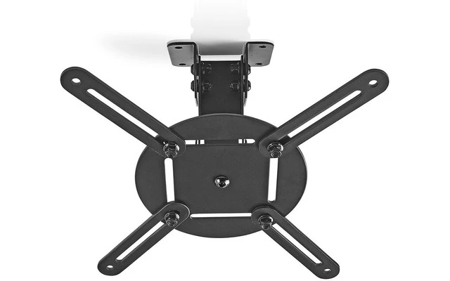 Soporte de Techo para Proyector - Capacidad de Giro de 360° - Hasta 10 kg - 130 mm de Distancia 