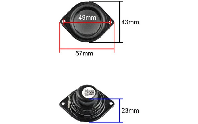 Repuesto de altavoz compatible de JBL Clip 3