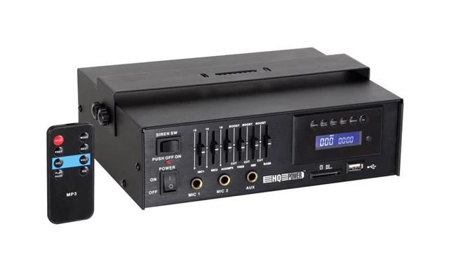 Amplificador PA - 15W RMS - USB/SD