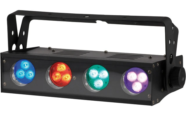 Cambiador de color 12 LEDs de 3 W RGB 3 en 1