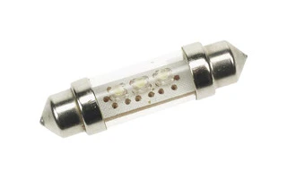LMPARA LED DE COCHE 12V, 3 LEDs BLANCOS (2 uds./blster)