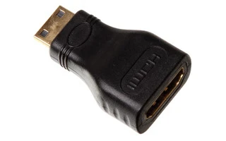 Conector mini HDMI macho a conector HDMI hembra / estándar