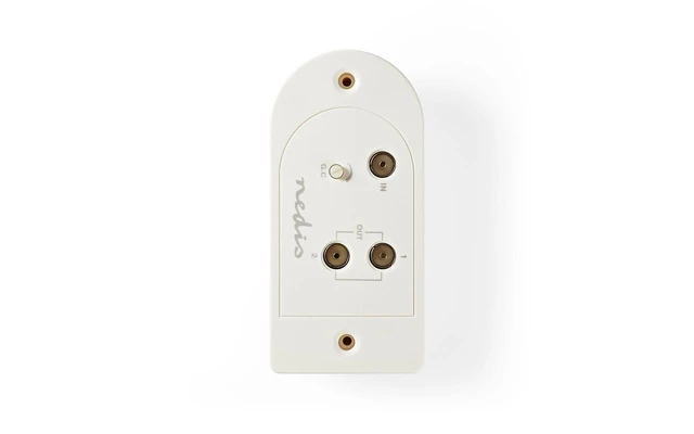 Amplificador de CATV - Ganancia máx. de 25 dB - 40 - 862 MHz - 2 Salidas - IEC - Nedis SAMP40125