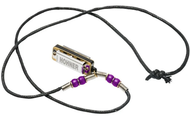 Hohner Mini Harp Colgante Violeta
