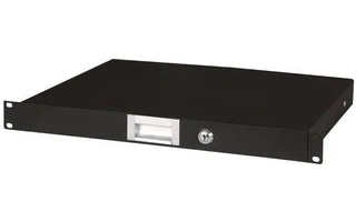 DAP Audio Cajón para Rack 19" de 1u con llave bloqueo