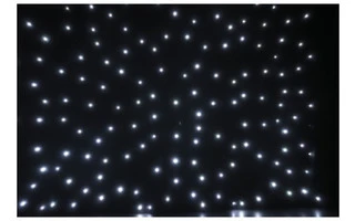 Showtec Stardrape White LED 3 x 6 metros