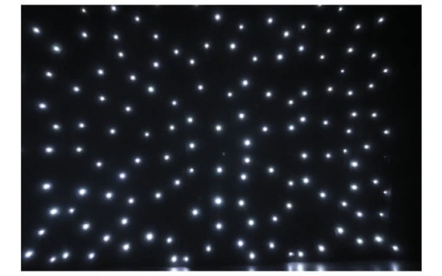 Showtec Stardrape White LED 3 x 6 metros